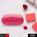 Leak-proof soap dish for travel use