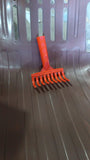 Heavy Duty Plastic Garden Hand Rake – 9-Tooth Cultivator Tool (1 Pc)