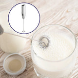 Electric milk frother set