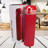 12760 Stainless Steel Water Bottle Leak Proof, Rust Proof, Hot & Cold Drinks, Gym Sipper BPA Free Food Grade Quality, Steel fridge Bottle For office / Gym / School (350 ML Approx)