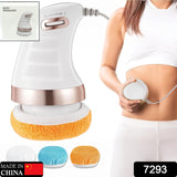 Body Sculpting Massager with 3 Pads, Adjustable Speed, Handheld Electric Massager for Full Body (1 Pc)