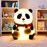 Panda 7-Color LED Silicone Touch Lamp (1 Pc) with Rechargeable Night light and Touch Gesture for Kids’ Room, Soft Glow Decor for a Peaceful Sleep and an Adorable Christmas Gift (1 Pc)