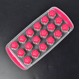 Ice Mould Flower Shape 18 Cavity Mould ice Tray Sphere ice Flower Mould Small ice Flower Tray Mini ice Cube Tray