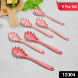 Multipurpose Silicone Spoon, Silicone Basting Spoon Non-Stick Kitchen Utensils Household Gadgets Heat-Resistant Non Stick Spoons Kitchen Cookware Items For Cooking and Baking (6 Pcs Set)