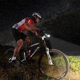 USB rechargeable bike LED light for enhanced visibility.