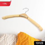 Solid Sponge Hanger Non-Slip Hanger Home No Trace Clothes Hanging Pants Clip Clothing Store Hangers, Clothes Hanger for Closet Wedding Dress Women, Men, Children Clothing